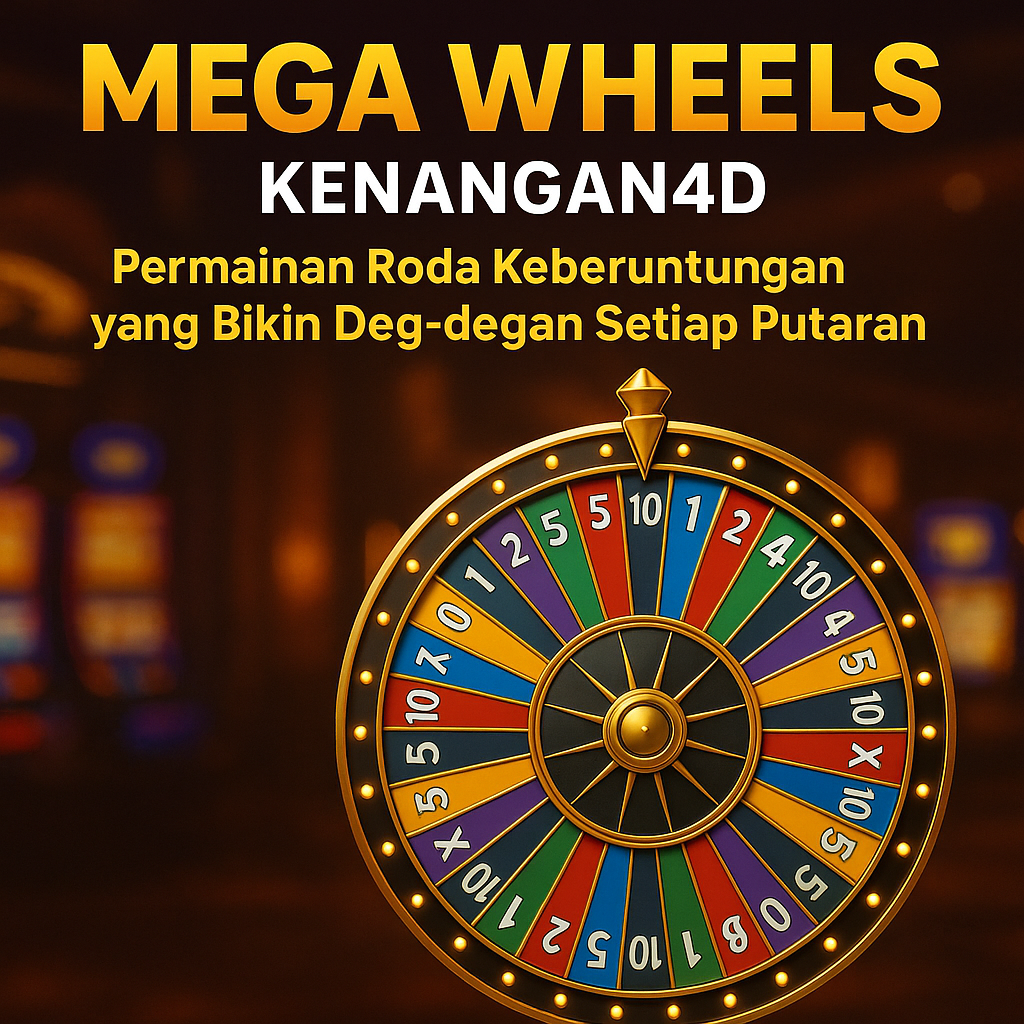 Mega Wheels Kenangan4D: Permainan Roda Keberuntungan yang Bikin Deg-degan Setiap Putaran
