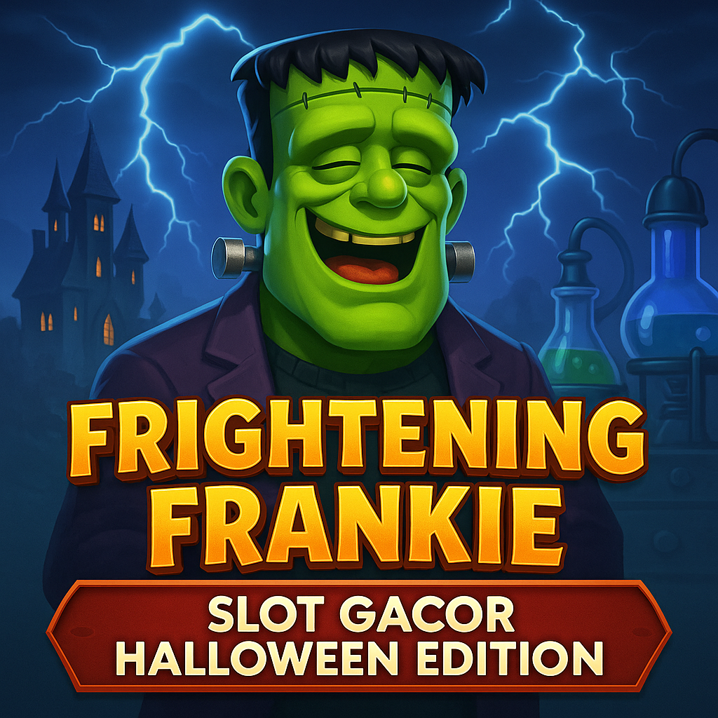 Frightening Frankie Slot Lucu Bertema Monster, Hadiah Besar Setiap Petir Menyambar!